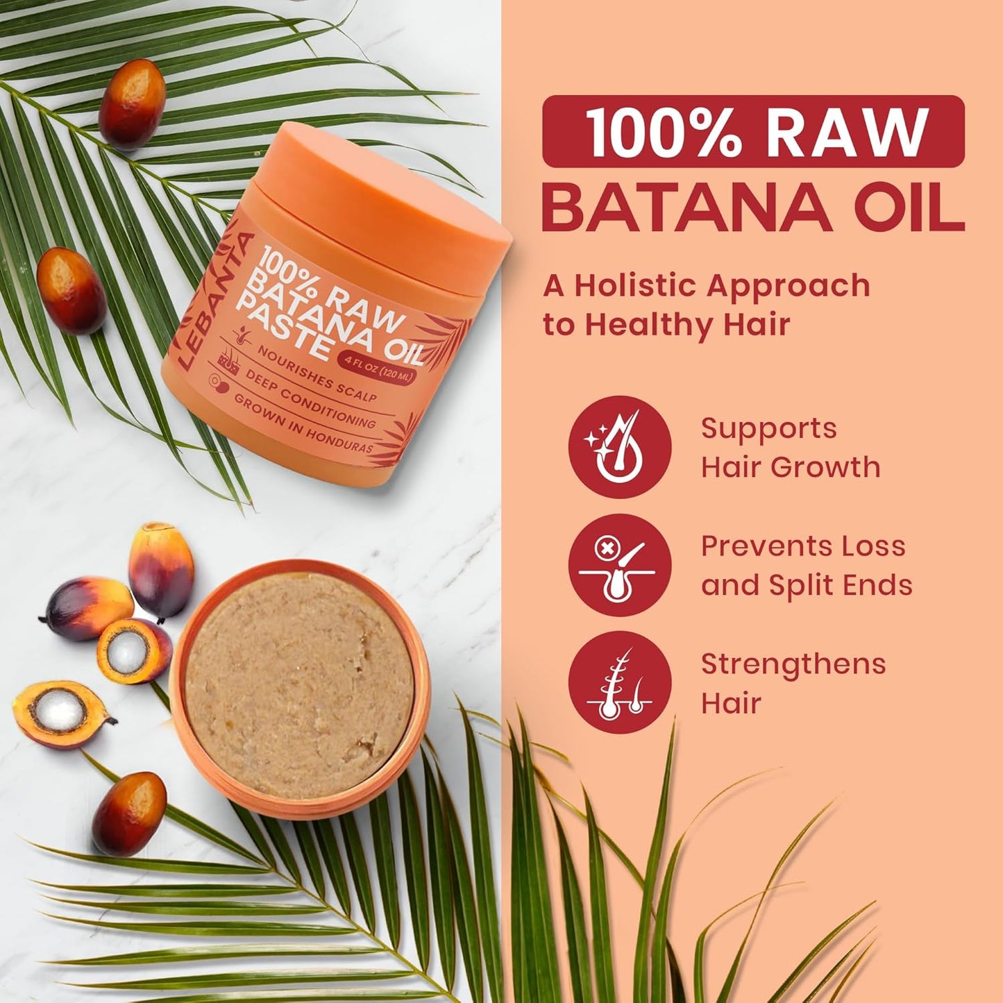 Raw Batana Oil for Hair Growth
