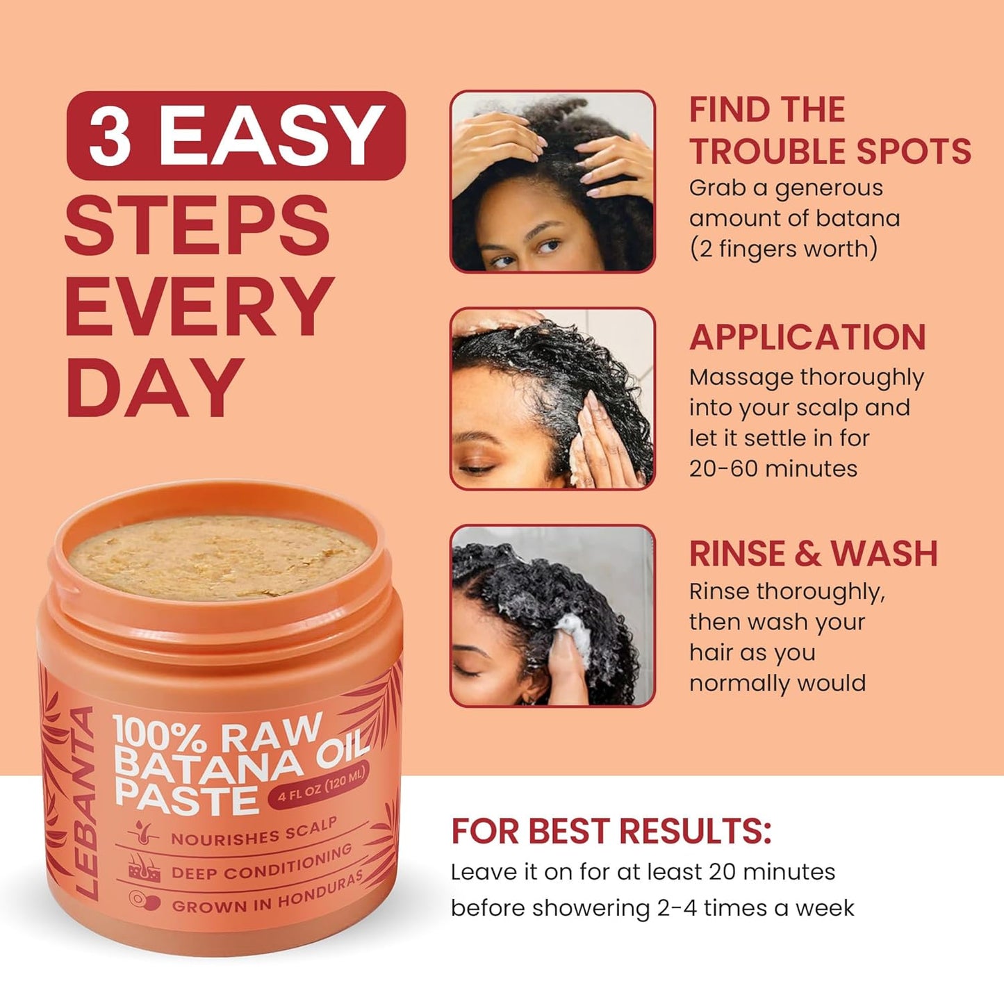 Raw Batana Oil for Hair Growth