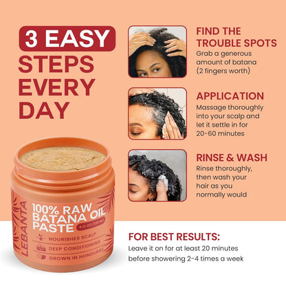 Raw Batana Oil for Hair Growth